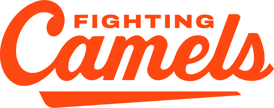 Campbell Fighting Camels 2023-Pres Wordmark Logo v2 diy iron on heat transfer
